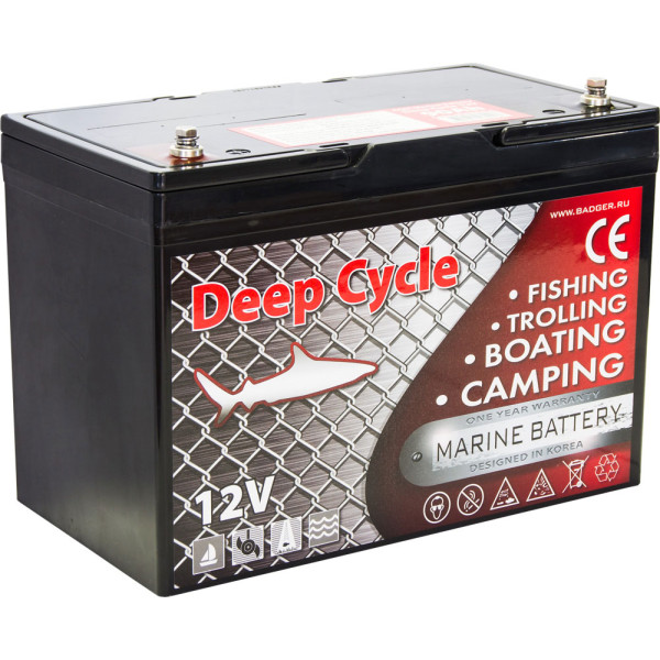 Аккумулятор Marine Deep Cycle AGM 90Ah 12V в Казани