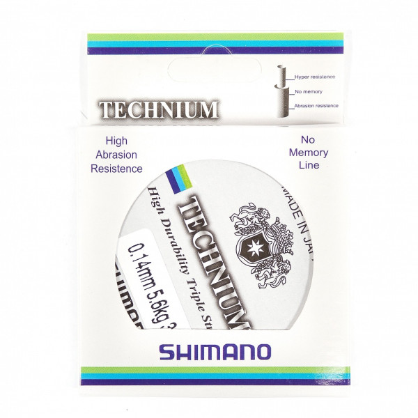 Леска зимняя Shimano Technium 30 м. 0,12 мм в Казани