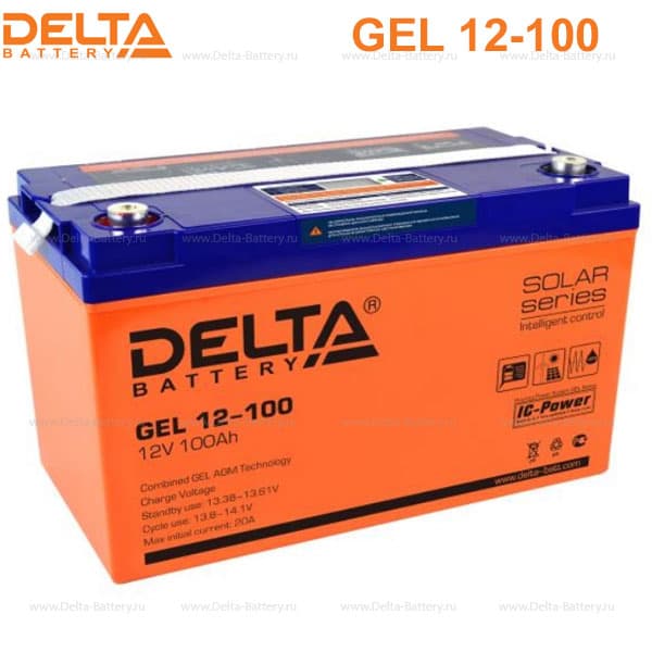 Аккумуляторная батарея Delta GEL 12-100 в Казани