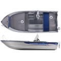 Алюминиевая лодка Linder Sportsman 445 CATCH в Казани