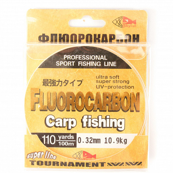 Леска SkyFish Fluorocarbon 100 метров в Казани