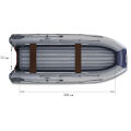 Надувная лодка Флагман DK 430 I JET в Казани