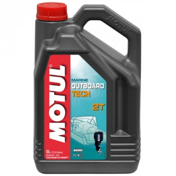 Масло MOTUL OUTBOARD TECH 2T 5л в Казани